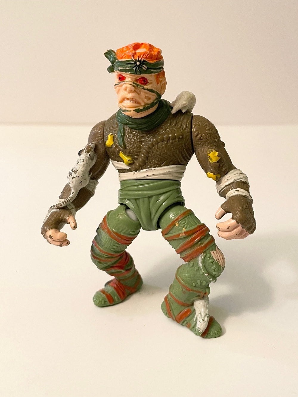 Vintage 1989 TMNT Rat King Action Figure Playmates Toy⁠ Mirage